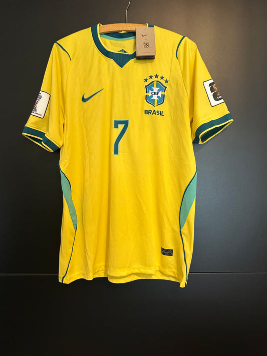 Brasilien Heimtrikot WM 2026 – Vini Jr. #7